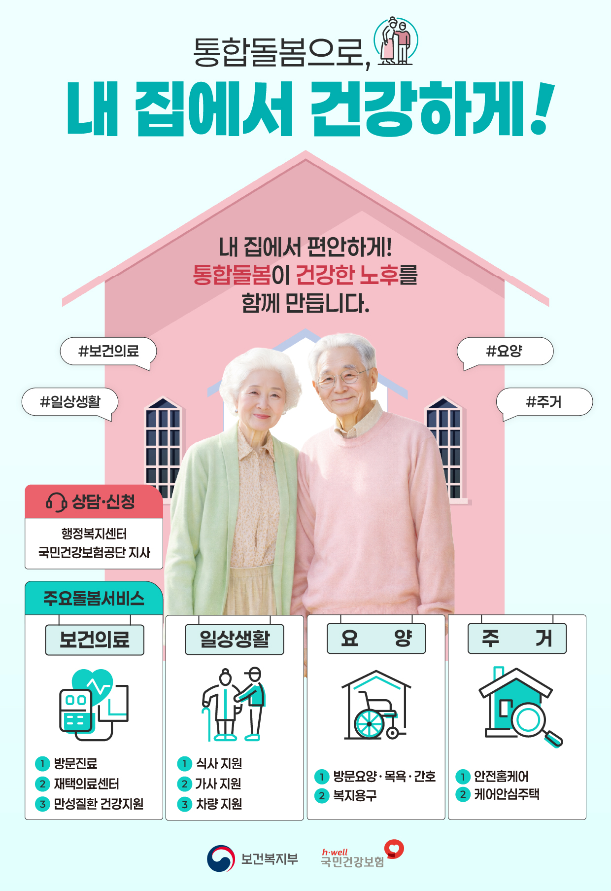 통합돌봄 사업 안내 원문 제공 이미지